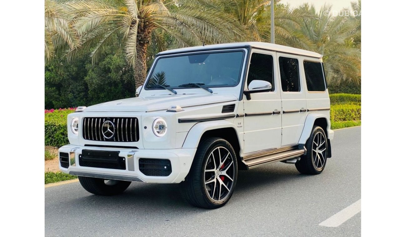 مرسيدس بنز G 63 AMG مرسيدس بنز G63 خليجي فل ابشن محول 2020 بحاله ممتازه بدون حوادث