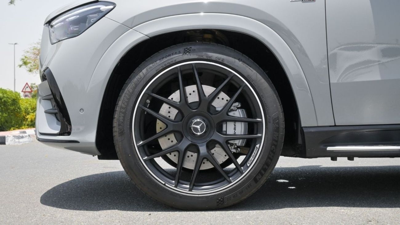 مرسيدس بنز GLE 53 Mercedes-Benz GLE53 AMG Coupe, Luxury Wood Interior, New Facelift | Alpine Grey | 2024