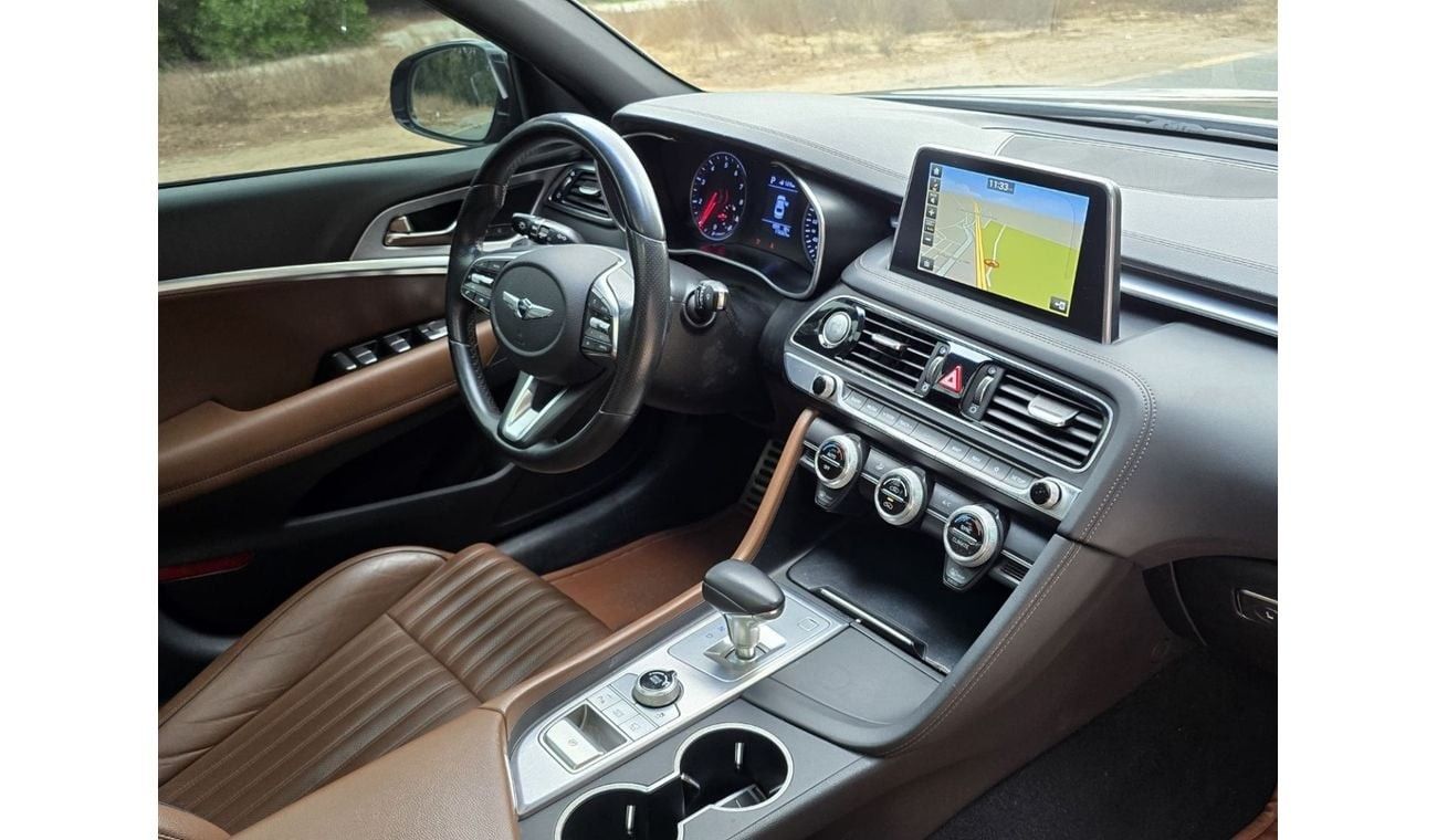 جينيسس G70 Platinum 2.0L AWD GENESIS G70 2019 GCC 2.0L-Turbo //ACCIDENTS FREE //PERFECT CONDITION