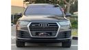Audi Q7 45 TFSI quattro S-Line AUDI Q7 2016 GCC 45TFSI QUATTRO S LINE 7 SEATER FULL SERVICE HISTORY IN PERFE