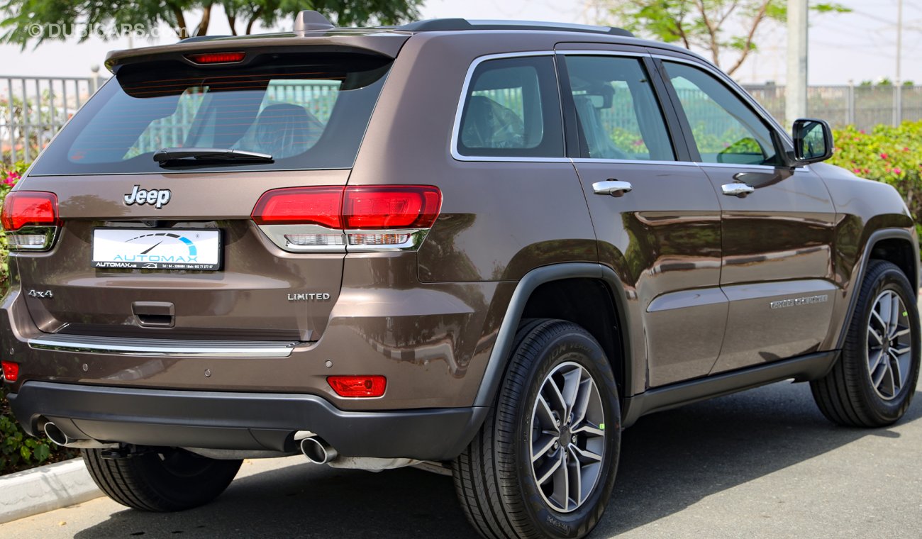 Jeep Grand Cherokee Limited V6 3.6L W/ 3Yrs or 60K km Warranty @ Official Dealer.