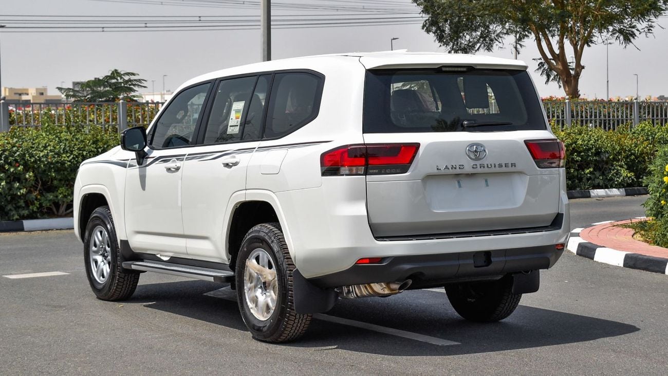 تويوتا لاند كروزر ECTAGR022 - 2025 Toyota LC300 GX - 4.0L Petrol Auto White w Beige