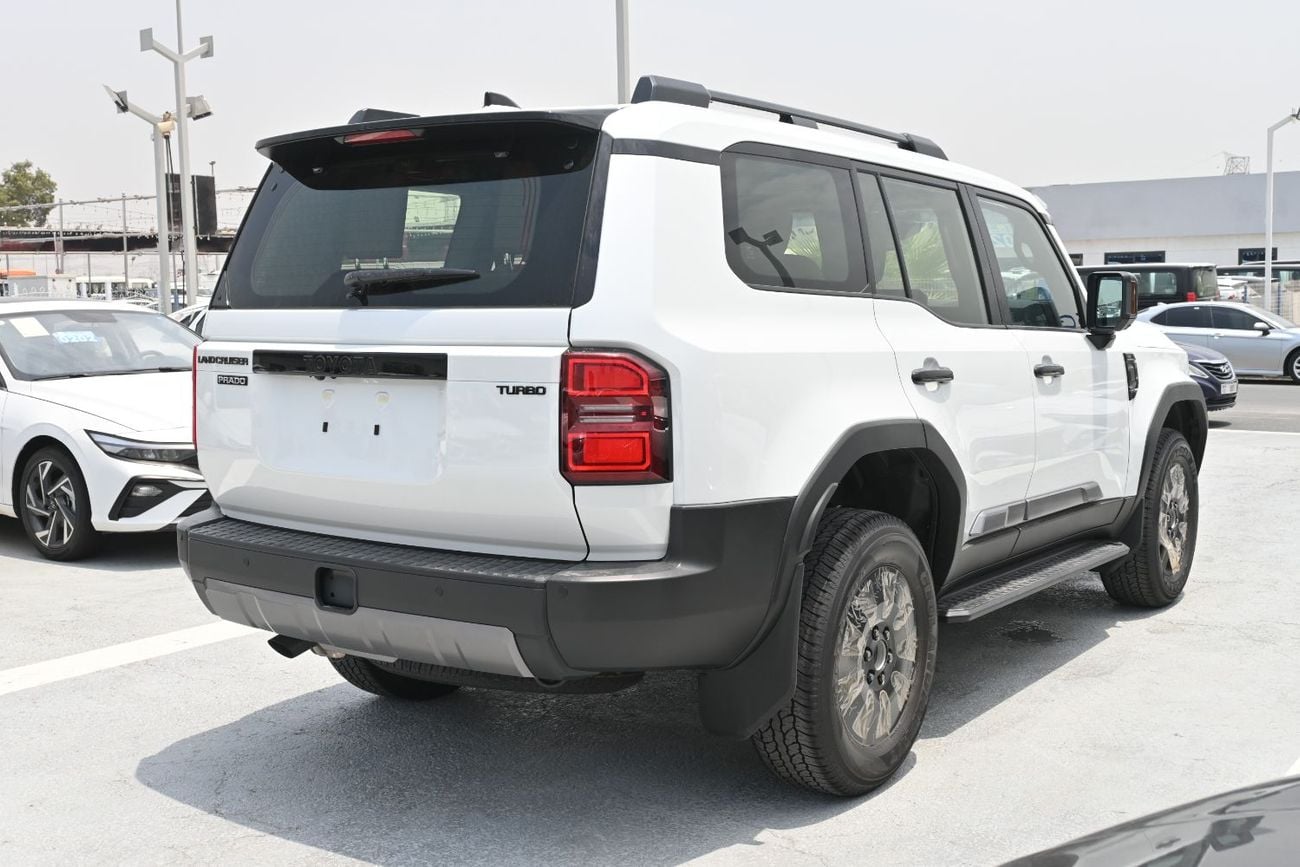 تويوتا برادو Toyota LC Prado Adventure, 2.4L Turbo 4WD Model 2026 Color White