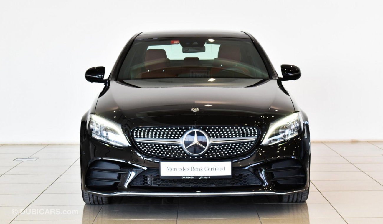 Mercedes-Benz C200 SALOON / Reference: VSB 31435 Certified Pre-Owned with up to 5 YRS SERVICE PACKAGE!!!