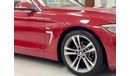 BMW 420i UNDER WARRANTY…ORIGINAL PAINT