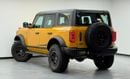 Ford Bronco Wildtrak 2.7L (5 Seater) 2022 Ford Bronco Wildtrak, 2028 Warranty + Service Pack, Full Ford Service 