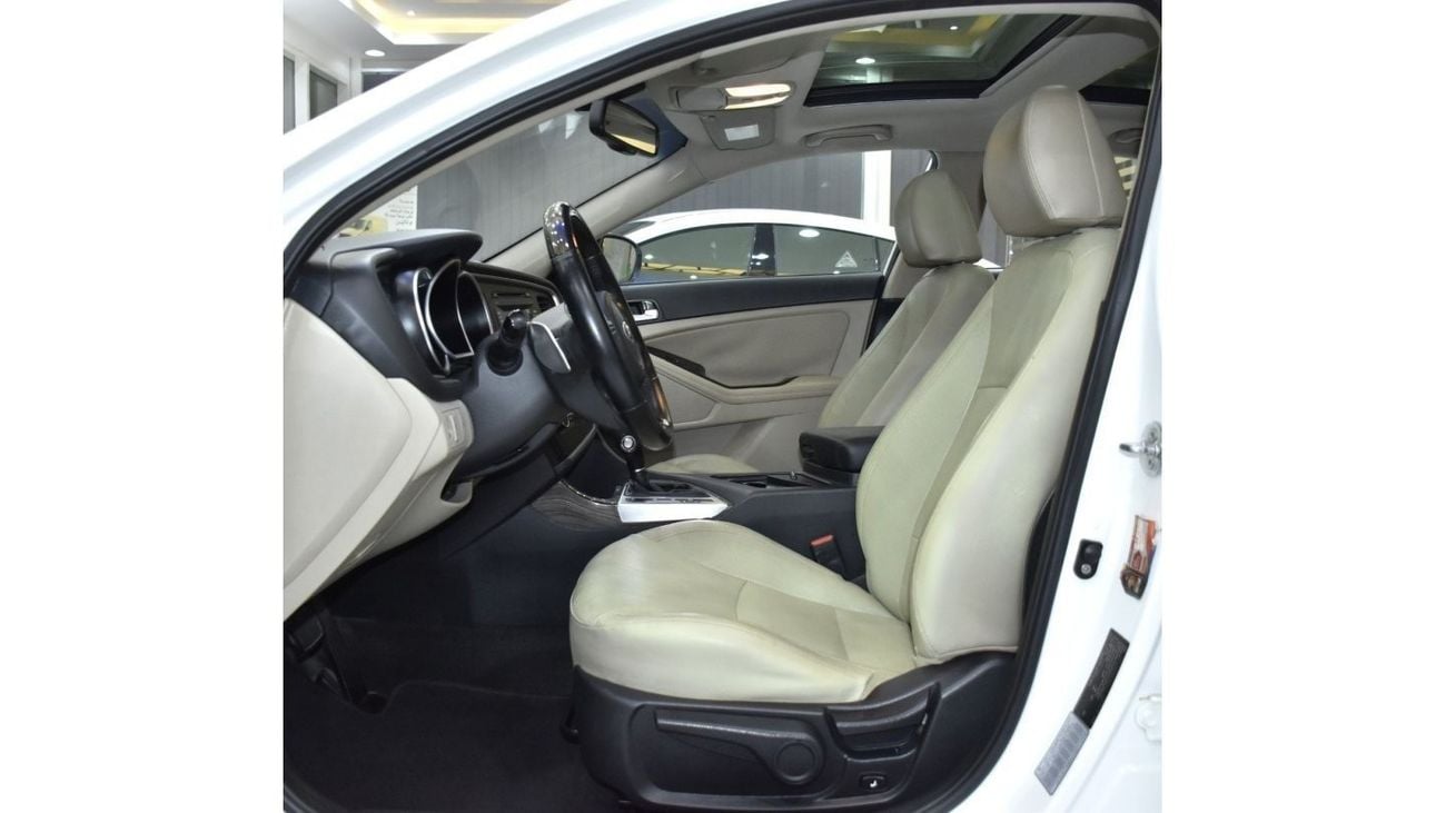 Kia Optima EXCELLENT DEAL for our KIA Optima ( 2016 Model ) in White Color GCC Specs