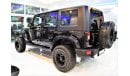 جيب رانجلر Amazing Jeep Wrangler SAHARA 2009 Model!! in Black Color! GCC Specs