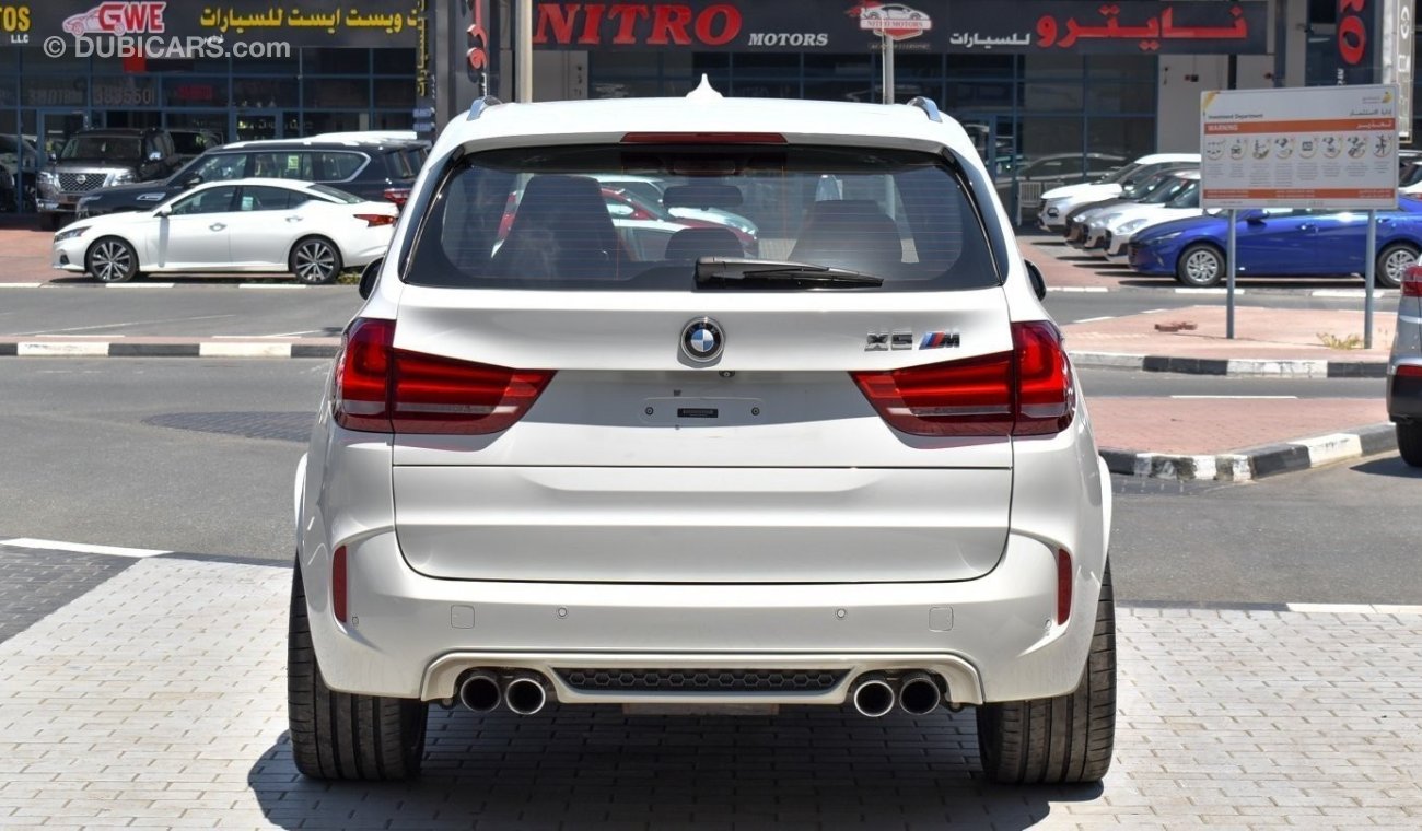 بي أم دبليو X5 M BMW X5 M 2015/ X5 M POWER/ GCC/ 100% ORIGINAL PAINT/FULL SERVICE HISTORY