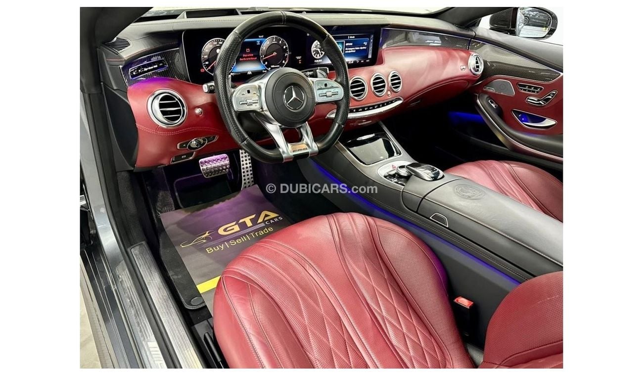 Mercedes-Benz S 63 AMG Std 2018 Mercedes Benz S63 AMG Coupe, Warranty, Full Options, Low Kms, Excellent Condition, GCC