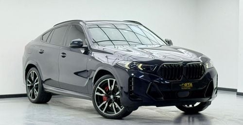 BMW X6 2025 BMW X6 xDrive40i M-Sport PRO, 2029 BMW Warranty + Service Pack, Very Low Km, Fully Loaded, GCC