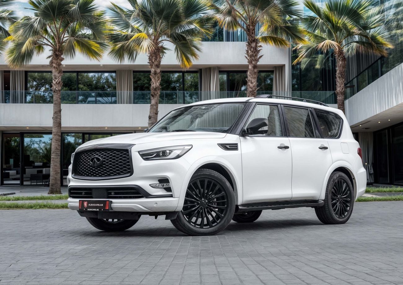 إنفينيتي QX80 LUXE QX80 LUXE | 3,330 P.M | 0% Downpayment | Under Warranty