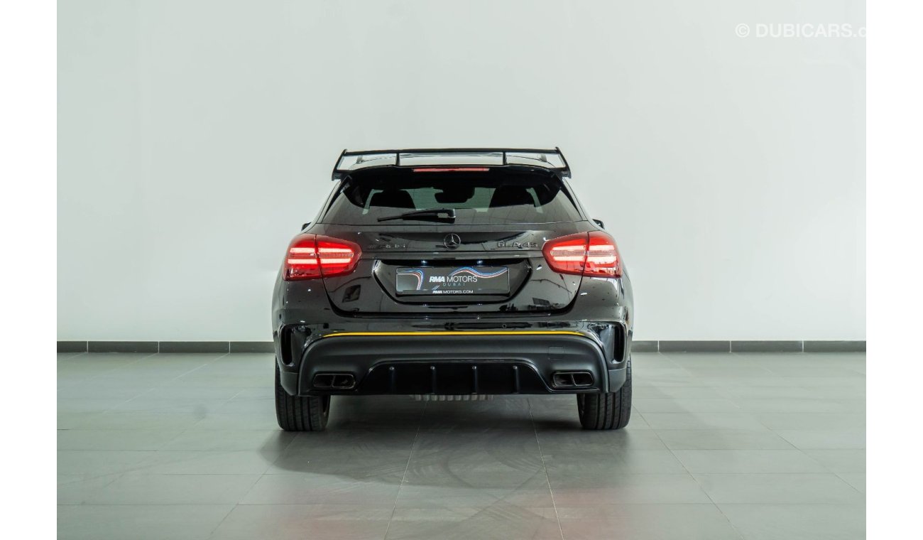 Mercedes-Benz GLA 45 2018 Mercedes GLA45 AMG Midnight Yellow Limited Edition / Full Mercedes Service History