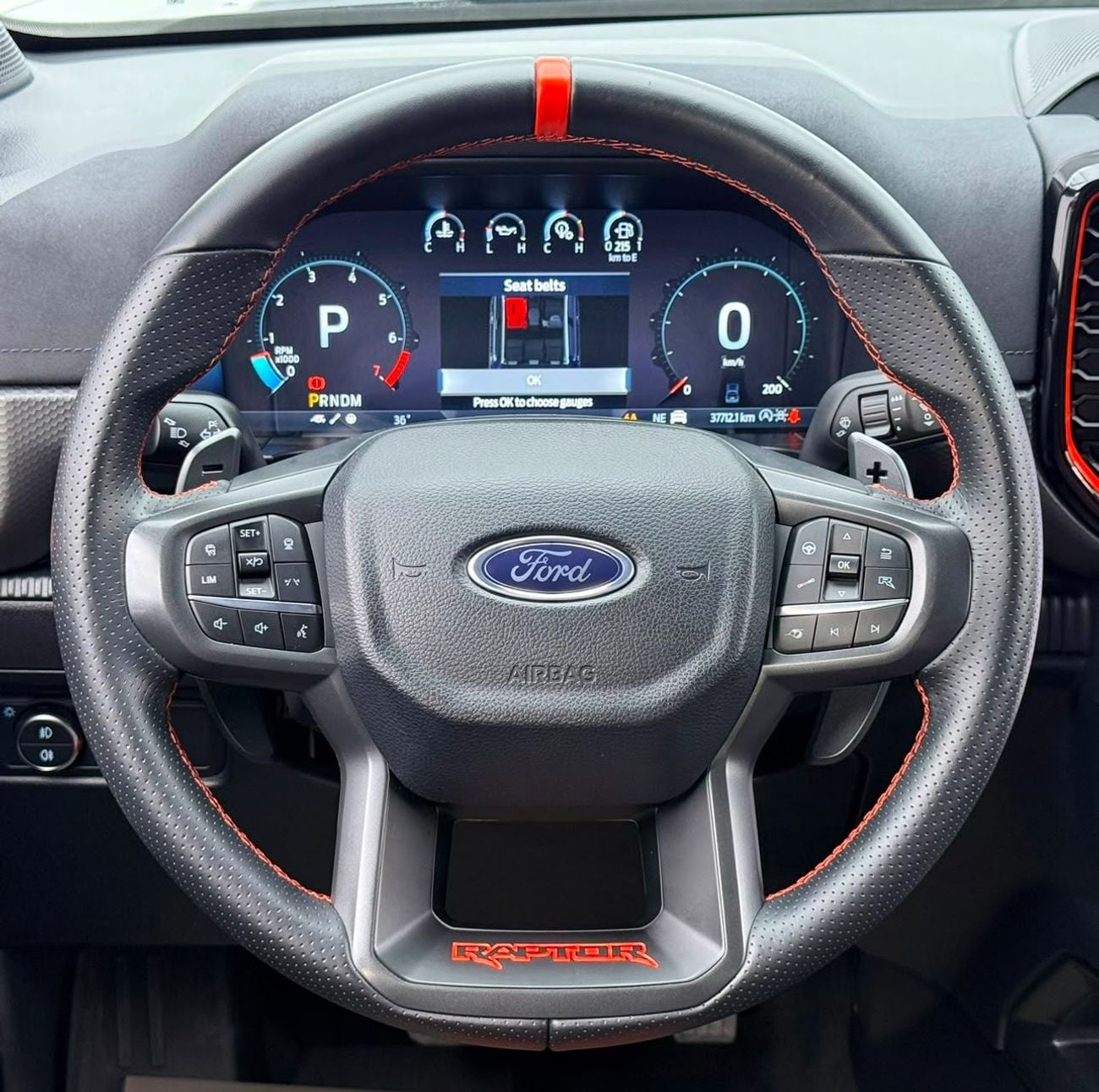 Ford Ranger 2024 Ford Ranger Raptor, Ford Warranty+Service Contract+Full Service History, GCC