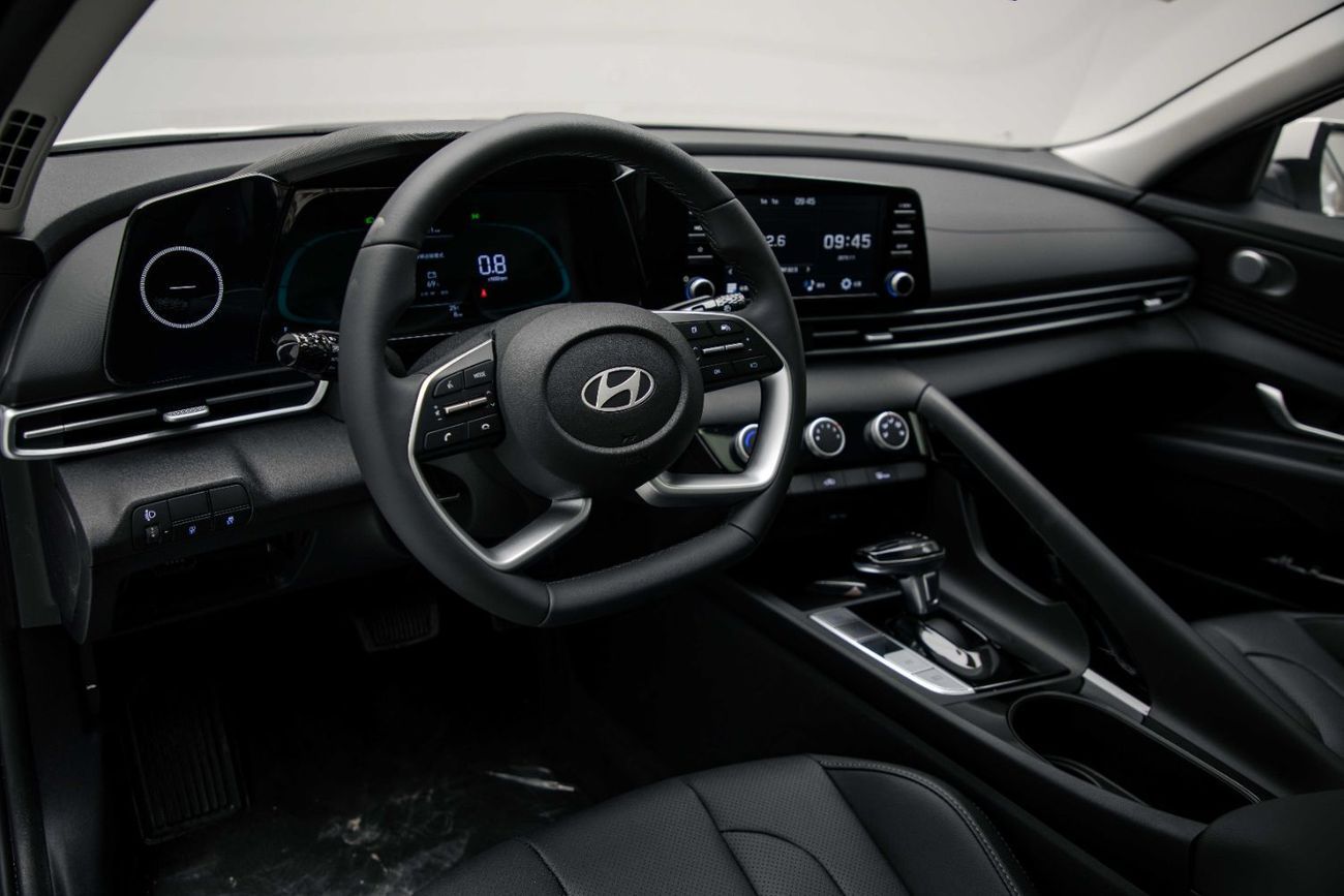 Hyundai Elantra GLX Elite 1.5L - White Inside Black | Export Only