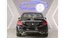 Mercedes-Benz C 200 Avantgarde GCC UNDER GERGASH WARRANTY