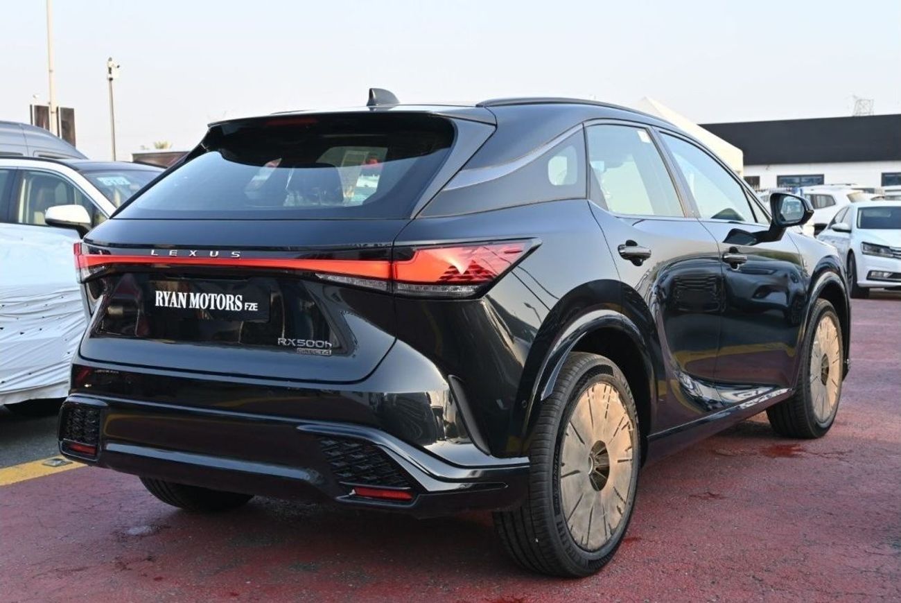 Lexus RX 500h Lexus RX500h F-Sport 2.4L, In-line 4-cylinder Turbo Hybrid, AWD, CUV Model 2024, Color Black