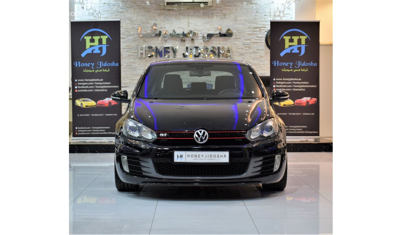 Volkswagen Golf EXCELLENT DEAL for our Volkswagen GTi 2012 Model!! in Black Color! GCC Specs