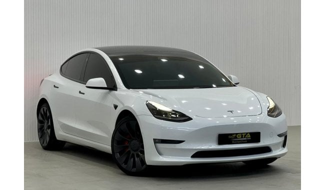 تيسلا موديل 3 2021 Tesla Model 3 Performance, Tesla Warranty, GCC