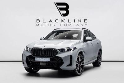 بي أم دبليو X6 XDRIVE40i M SPORT PRO BUY NOW, PAY 2027 | THE BLACKLINE STANDARD | BMW Warranty + Service Contract, 