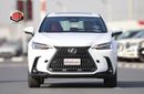 لكزس NX350 Lexus NX350h Standard Hybrid 2026 – هايبرد ستاندرد | فتحة سقف | أبيض خارجي | داخلية حمراء