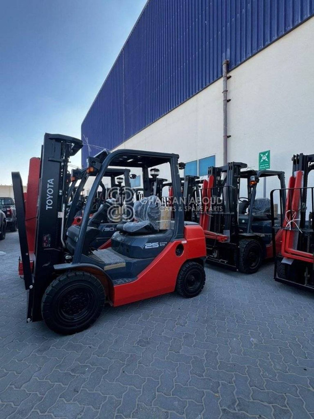 تويوتا فورك ليفت DIESEL 2.5TON 3STAGE, W/ SIDE SHIFT 3LEVER 4.7M LIFT HEIGHT MY24