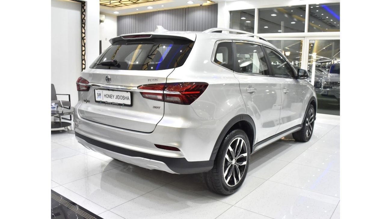 MG RX5 EXCELLENT DEAL for our MG RX5 20T ( 2020 Model ) in Silver Color GCC Specs