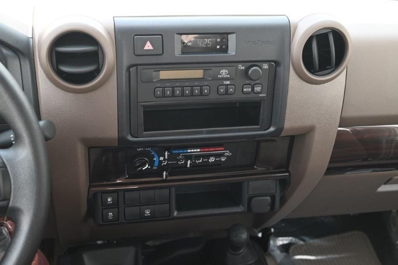 Toyota Land Cruiser 70 2025 TOYOTA LAND CRUISER 78 HARDTOP LWB 2.8LDIESEL 9-SEATER 4WD   MANUAL TRANSMISSION– EURO4