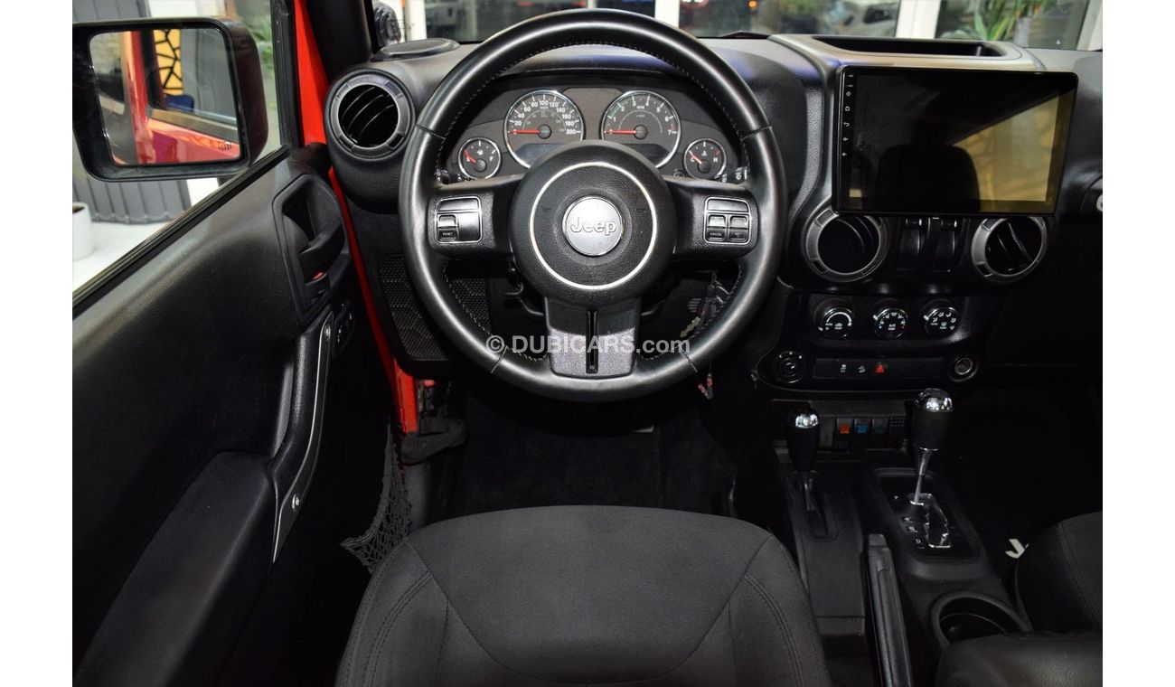 Jeep Wrangler Sport EXCELLENT DEAL for our Jeep Wrangler Sport ( 2015 Model! ) in Red Color! GCC Specs
