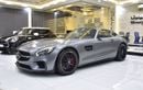 Mercedes-Benz AMG GT S EXCELLENT DEAL for our Mercedes Benz AMG GTs ( 2016 Model ) in Grey Color GCC Specs