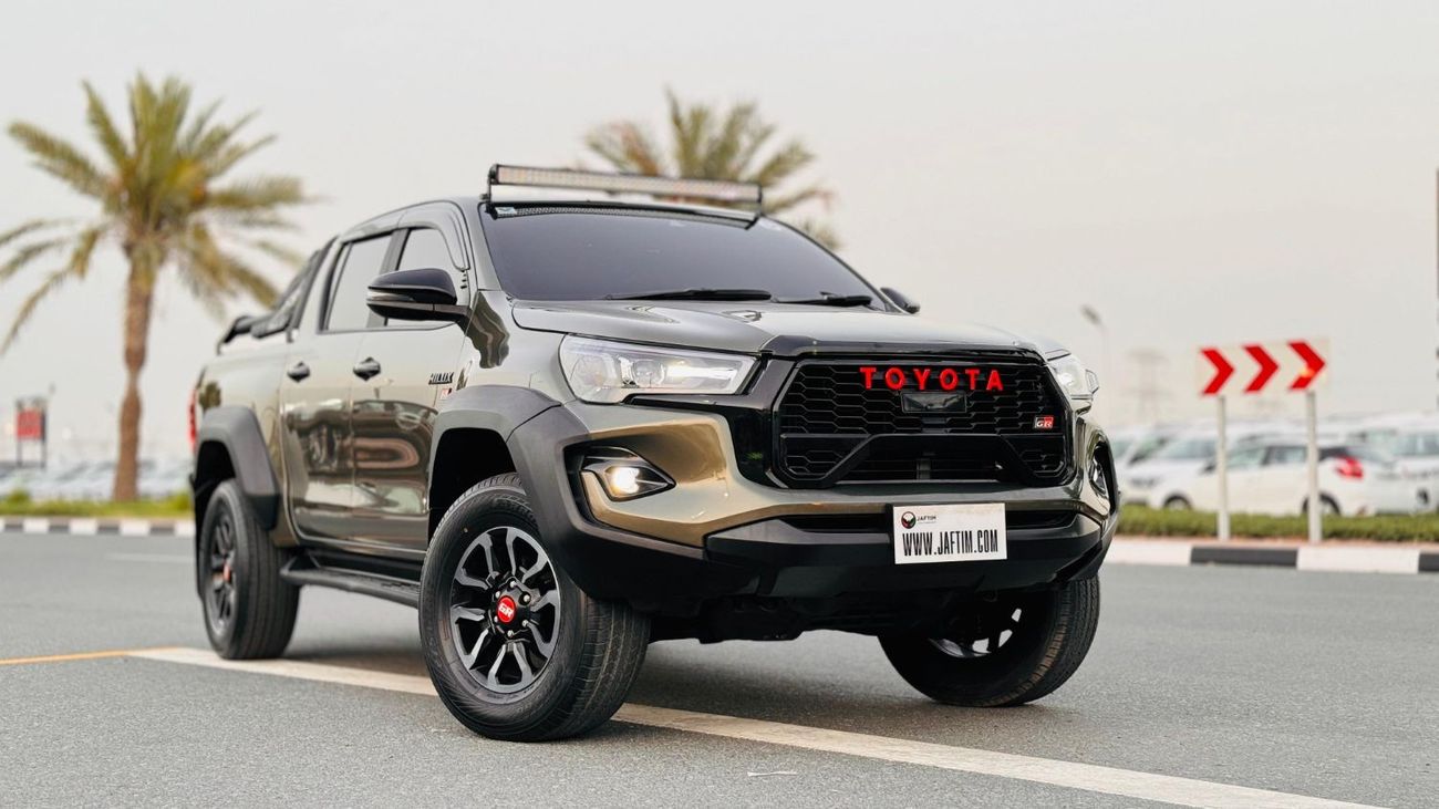 Toyota Hilux GR SPORT KIT INSTALLED | ROOF MOUNTED LED LIGHTS | LATEST SPORTS BAR | 2.8L DIESEL | RHD | ELECTRIC