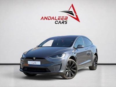 تسلا موديل اكس AED 3,840 P.M | 0% DOWN PAYMENT | TESLA MODEL X LONG RANGE AWD | DUAL MOTOR ELECTRIC | ACTIVE WARRAN