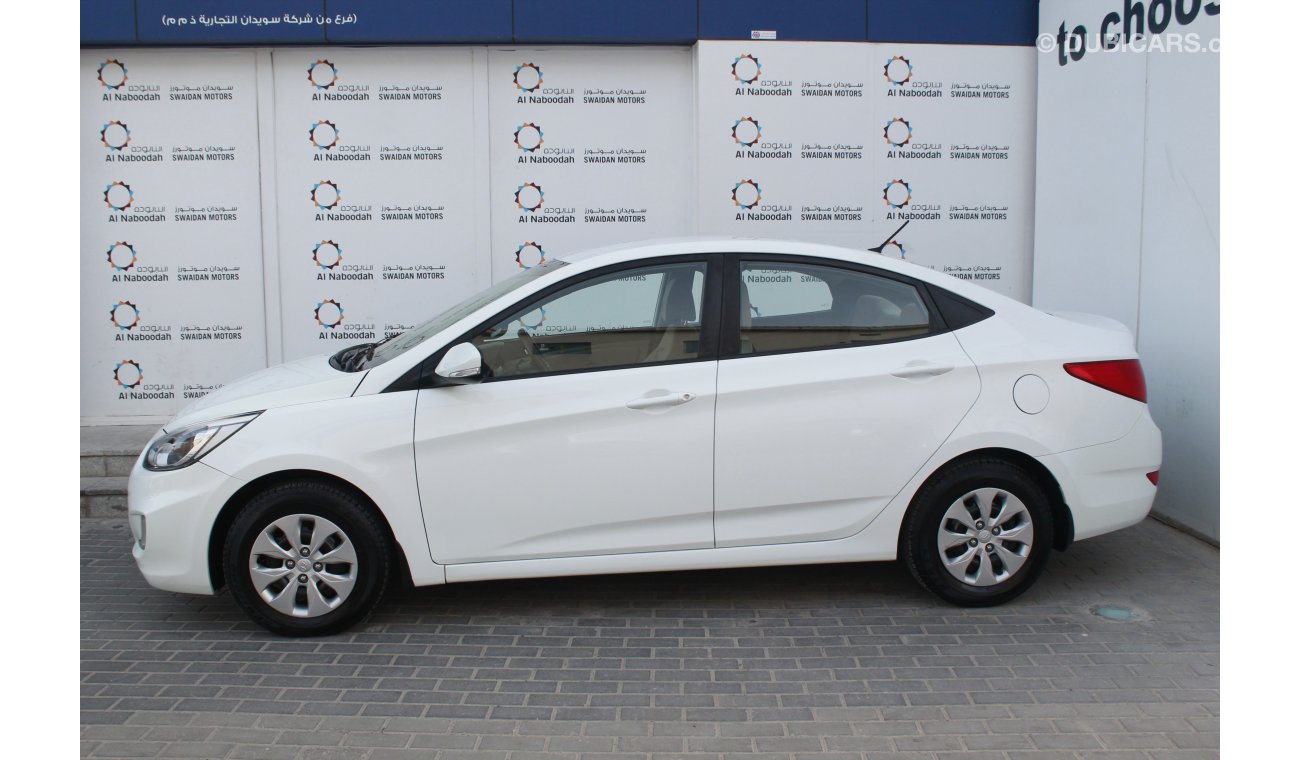 هيونداي أكسنت 1.4L 2015 MODEL WITH WARRANTY