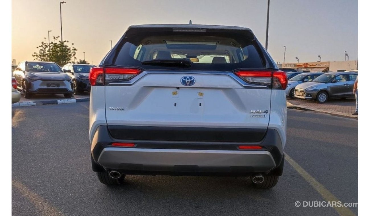 تويوتا راف ٤ T- Rav4 Limited 2.5L Hybrid, 2023, 4WD, white color