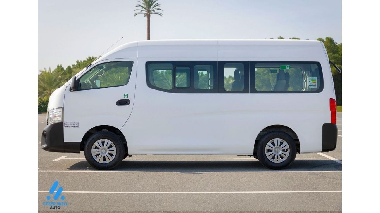 Nissan Urvan 2021 NV350 / High Roof 13 Seater - 2.5L RWD - Petrol M/T - GCC - Ready to Drive
