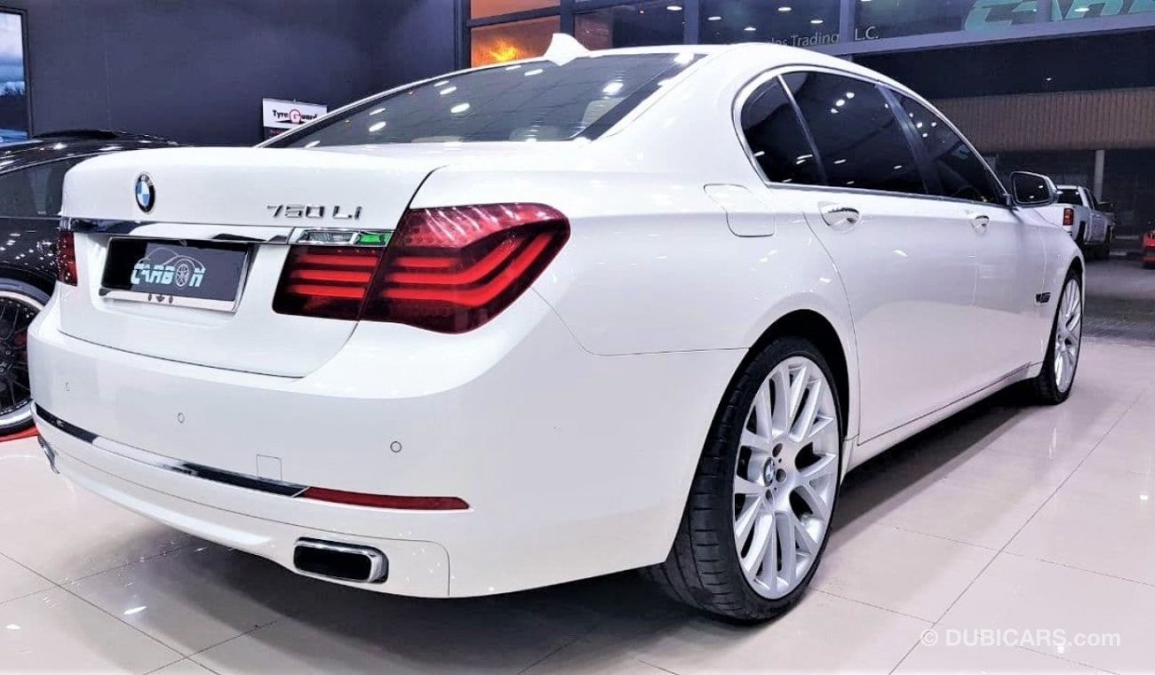 بي أم دبليو 750 BMW 750LI V8 4.4L 2013 MODEL GCC CAR IN VERY GOOD CONDITION