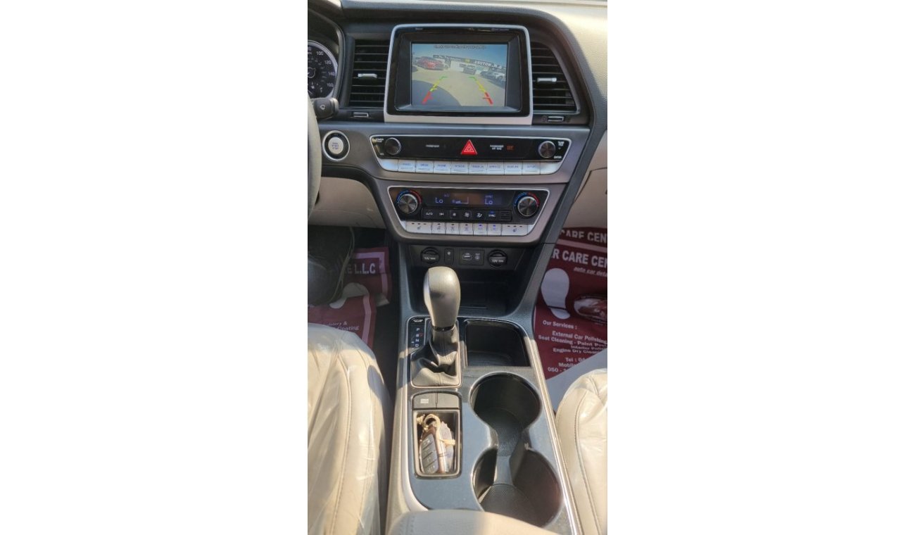 هيونداي سوناتا 2.4L Petrol, Driver Power Seat & Leather Seats, DVD+Camera (LOT # 21977)