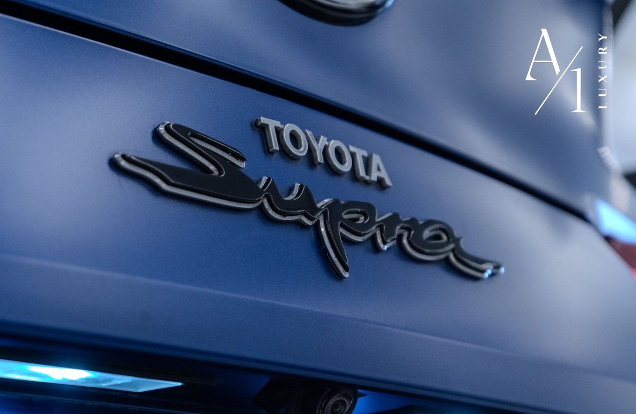 تويوتا سوبرا 2023 Toyota Supra GR, Excellent Condition, Fully Loaded, Carbon Fibre Accents, GCC Spec