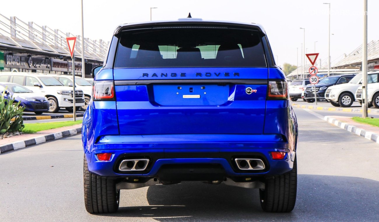 Land Rover Range Rover Sport SVR VELOCITY BLUE