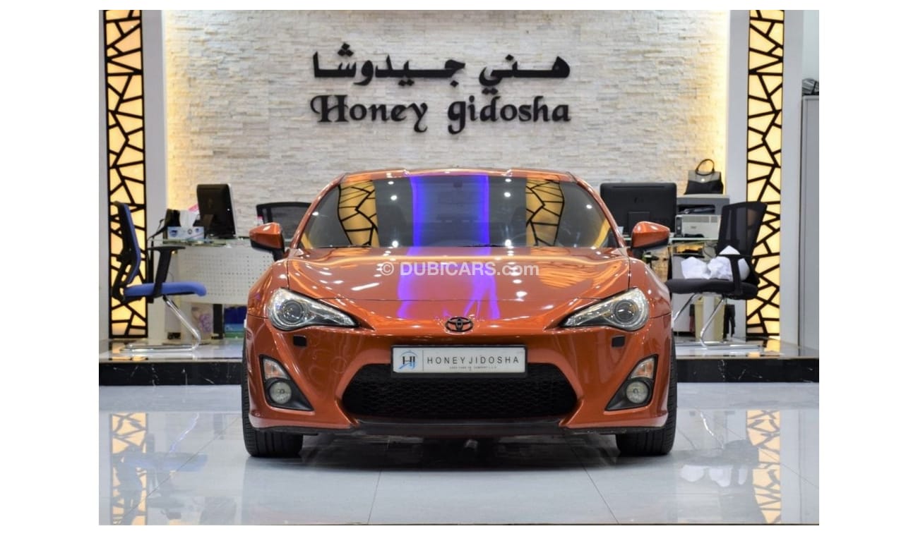 Toyota 86 GTX EXCELLENT DEAL for our Toyota 86 GTX ( 2014 Model ) in Orange Color GCC Specs