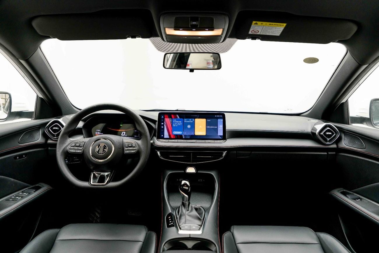 MG 5 LUXURY 1.5L - WHITE INSIDE BLACK | EXPORT ONLY