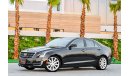 Cadillac ATS | 1,173 P.M | 0% Downpayment | Immaculate Condition!