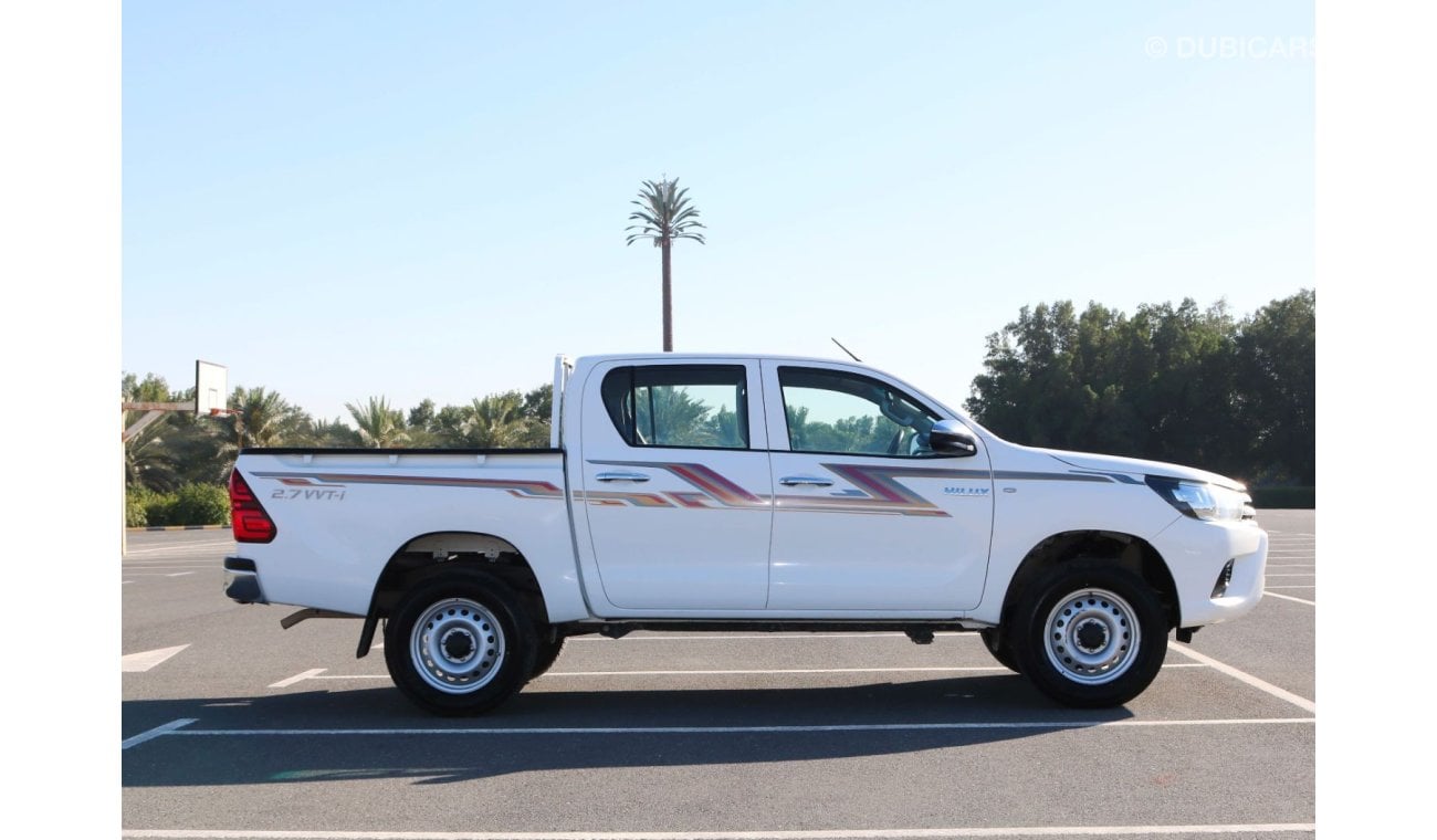 Toyota Hilux GL 2020 | TOYOTA HILUX GL | 4X4 - D/C - M/T - 2.7L - PETROL - WITH GCC SPECS AND WELL MAINTAINED