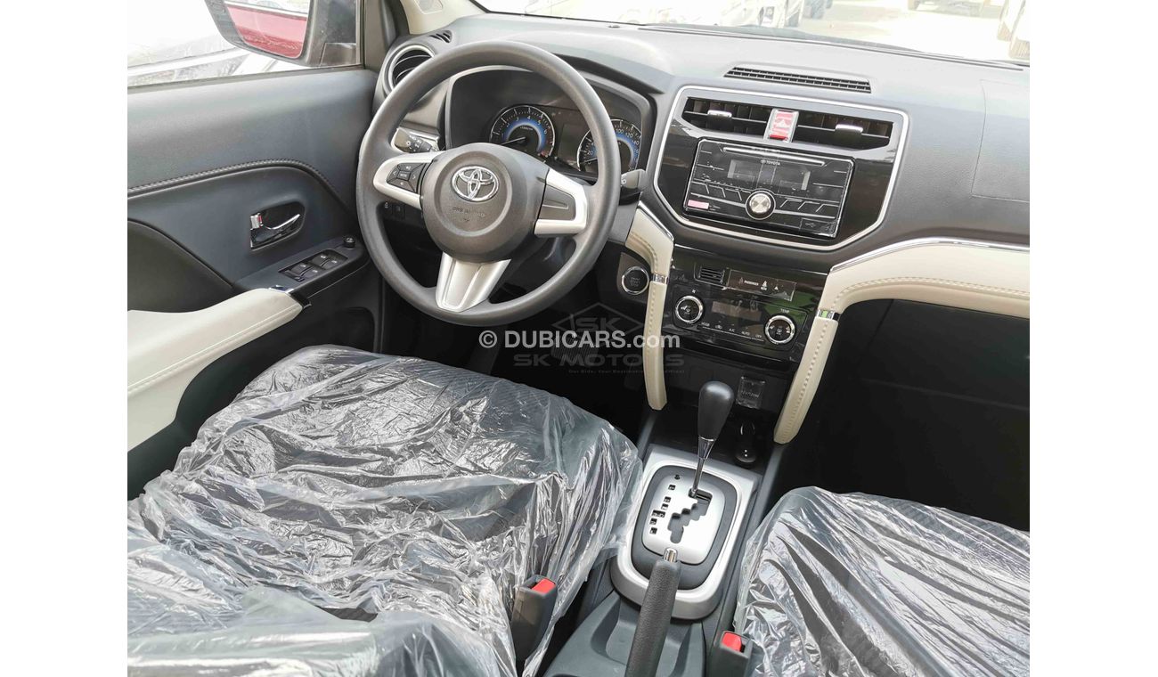 Toyota Rush 1.5L Petrol, 17" Rims, Roof A/C Ventilator, Front Defogger Control, Fabric Seat (CODE # TRGC04)