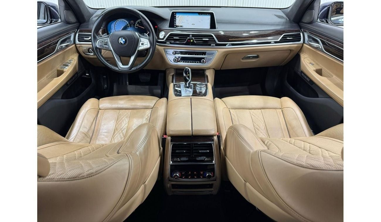 بي أم دبليو 740Li Std 3.0L 2016 BMW 740Li, Full BMW Service History, Fully Loaded, Very Low Kms, GCC