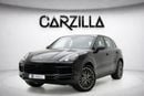 Porsche Cayenne Platinum Edition AED 6,365 P.M l 0% Downpayment l Coupe Platinum l Warranty till 2027