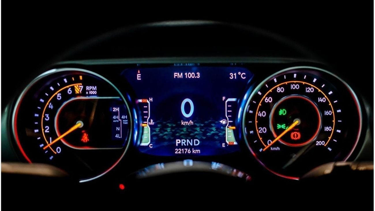 جيب رانجلر 2021 Jeep Wrangler Sahara, 2026 Jeep Warranty Valid, Full Service History, Low Kms, GCC