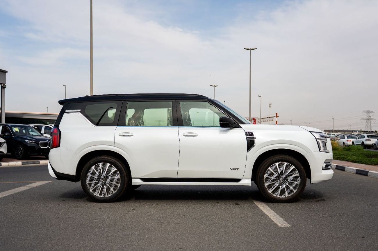 Nissan Patrol Nissan Patrol Platinum 2026    3.5  L White roof black