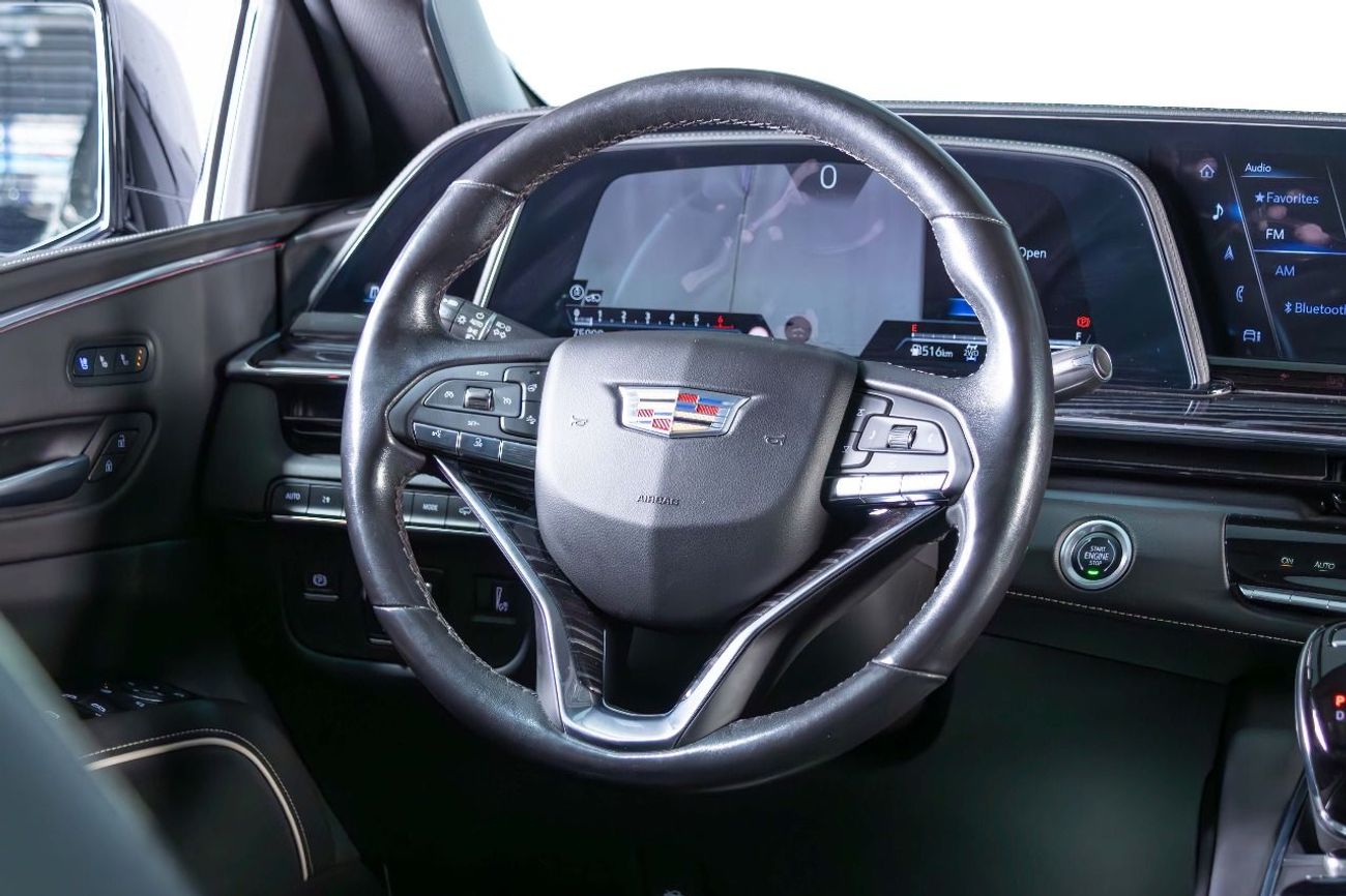 Cadillac Escalade Sport 6.2L AWD 7 Seats-GCC-Al Ghandi Warranty Until 2032-Service Contract Until 2027