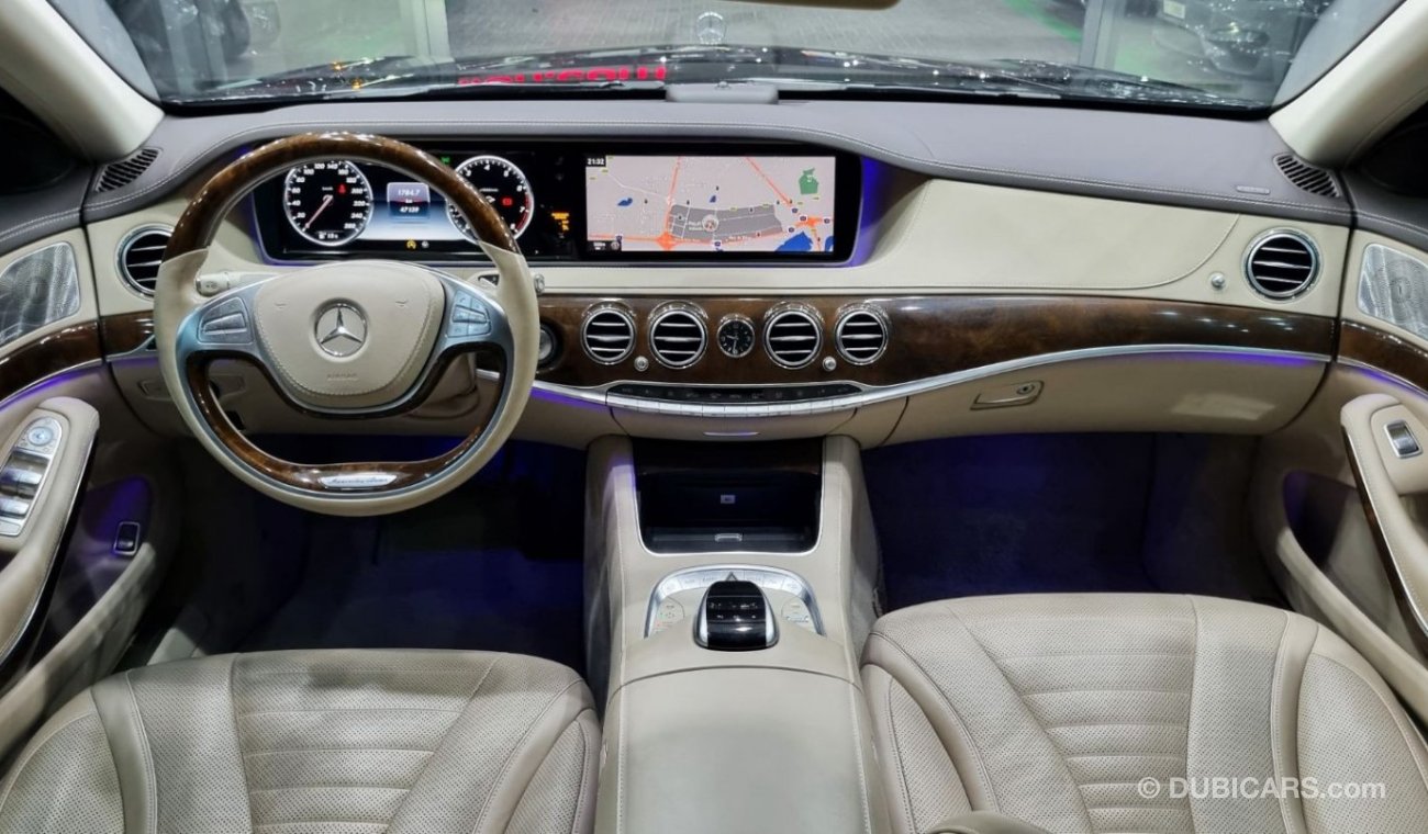 مرسيدس بنز S 550 MERCEDES S550 2015 (2020 FACELIFT) WITH ONLY 47K KM IN PERFECT CONDITION FOR 160K AED